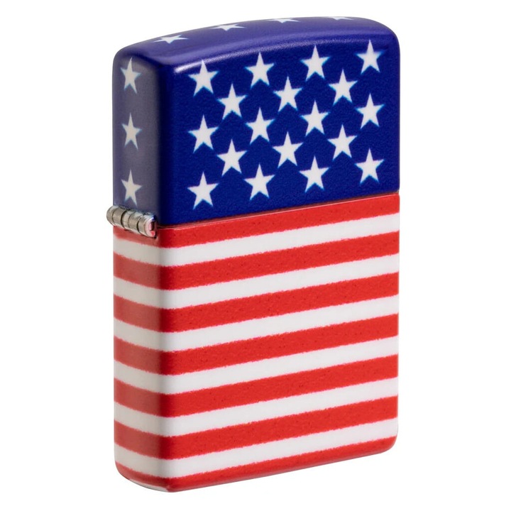 Bricheta Zippo 48700 USA Stars and Stripes Flag
