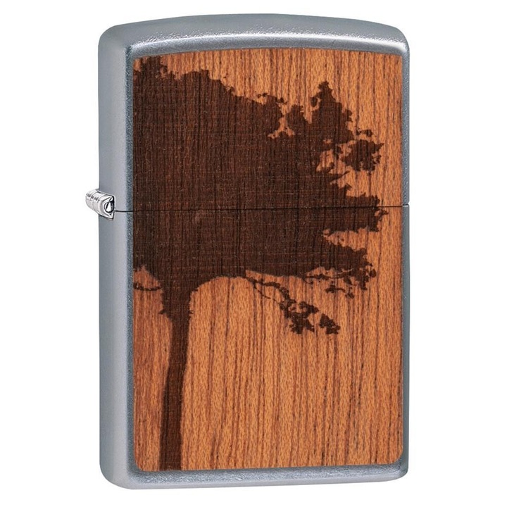 Set cadou bricheta Zippo + deschizator bere Woodchuck 49066