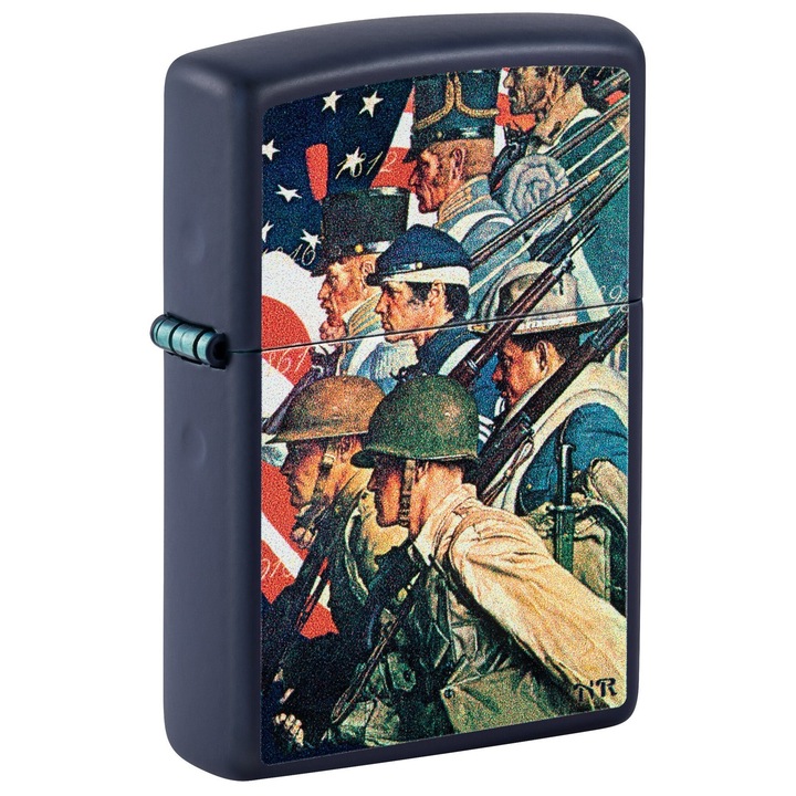 Bricheta Zippo 48698 Norman Rockwell To Make Men Free