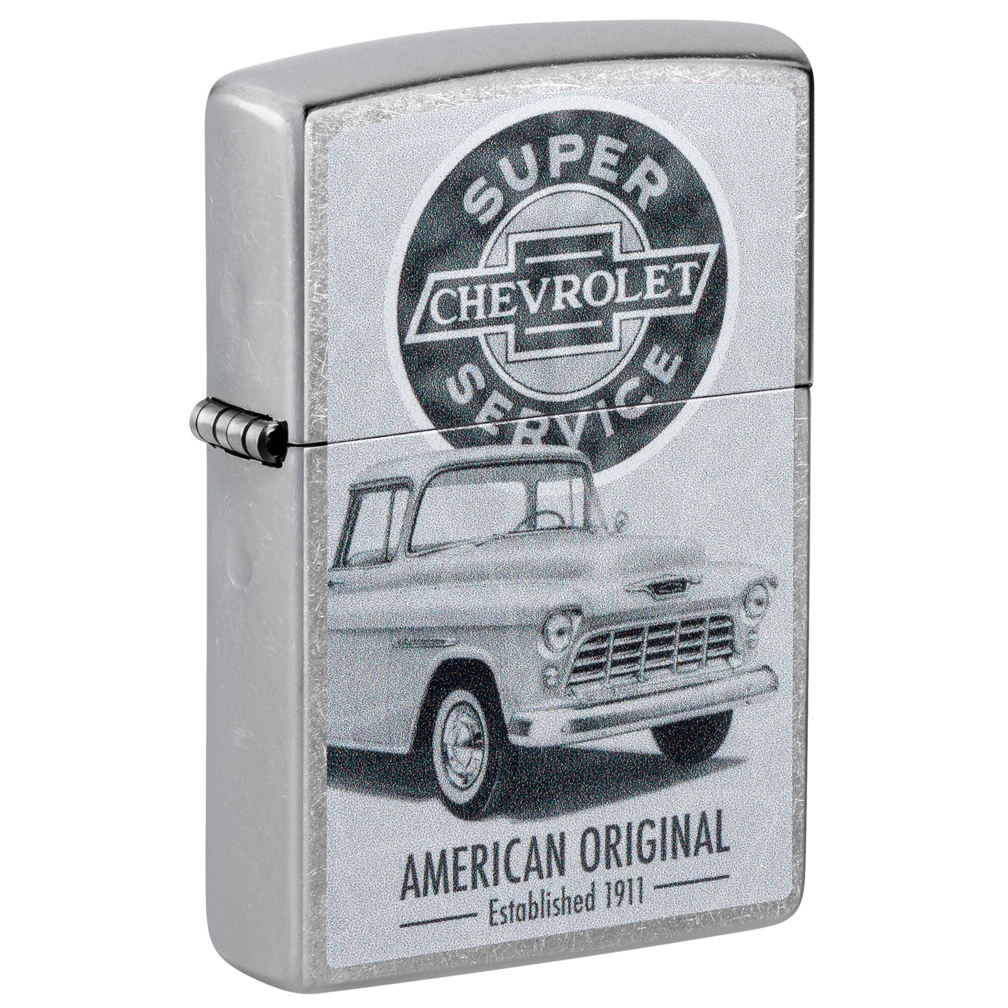 Bricheta Zippo 48757 Chevrolet American Original - Established 1911