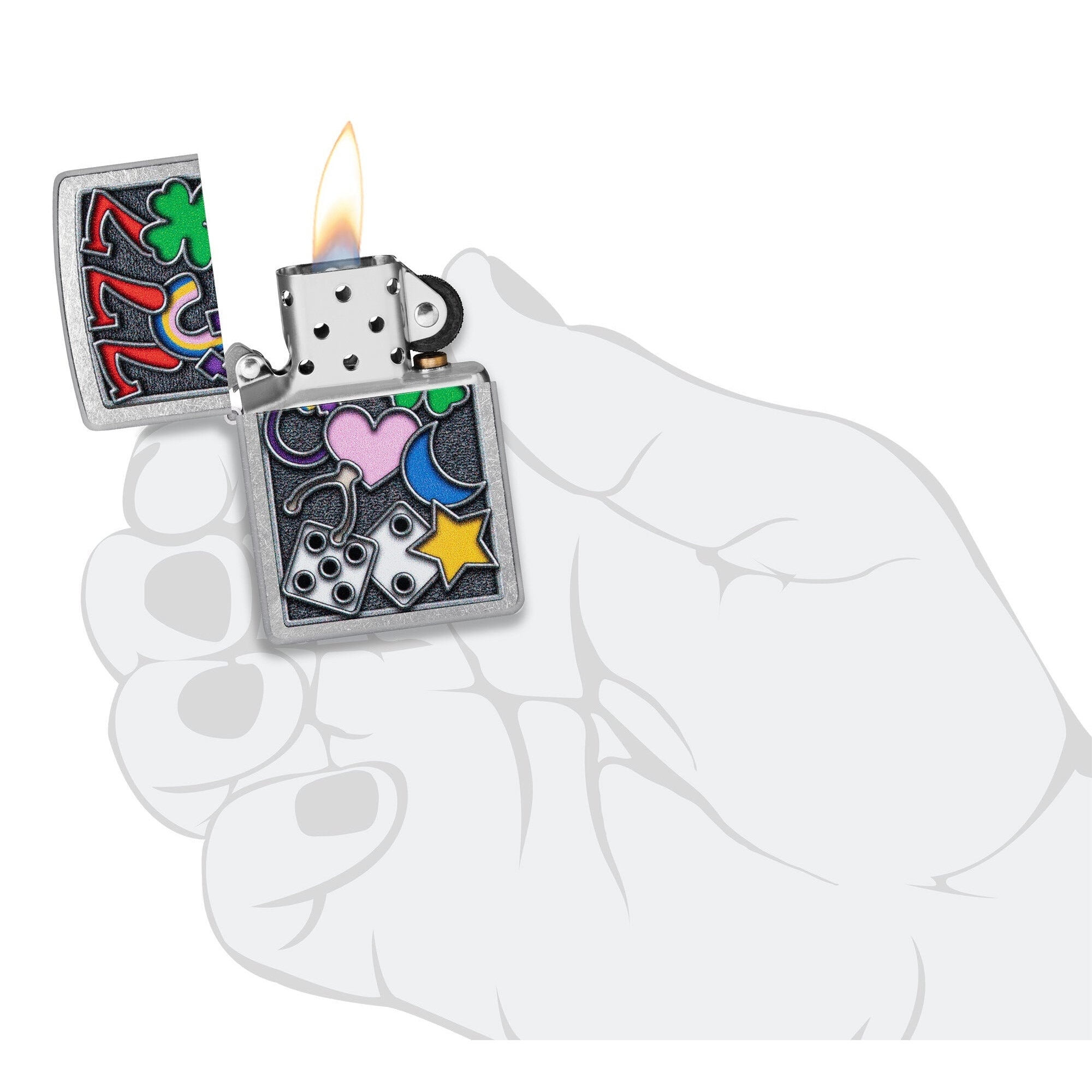 Bricheta Zippo 48682 Lucky Symbols - eMAG.ro