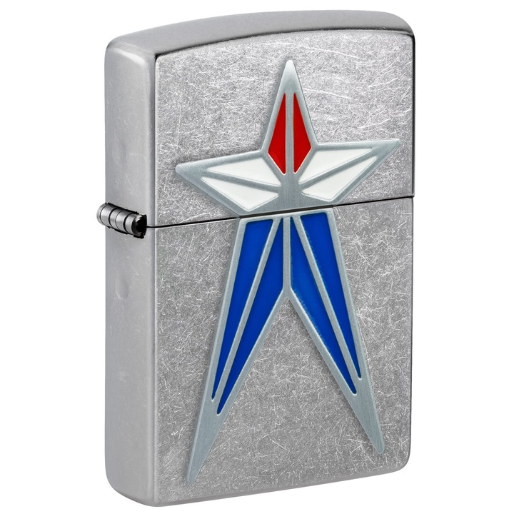 Bricheta Zippo 48903 Red, White and Blue Star