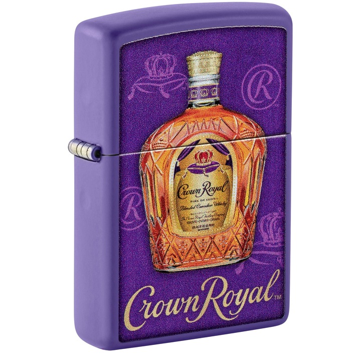 Bricheta Zippo 48749 Crown Royal Canadian Whisky
