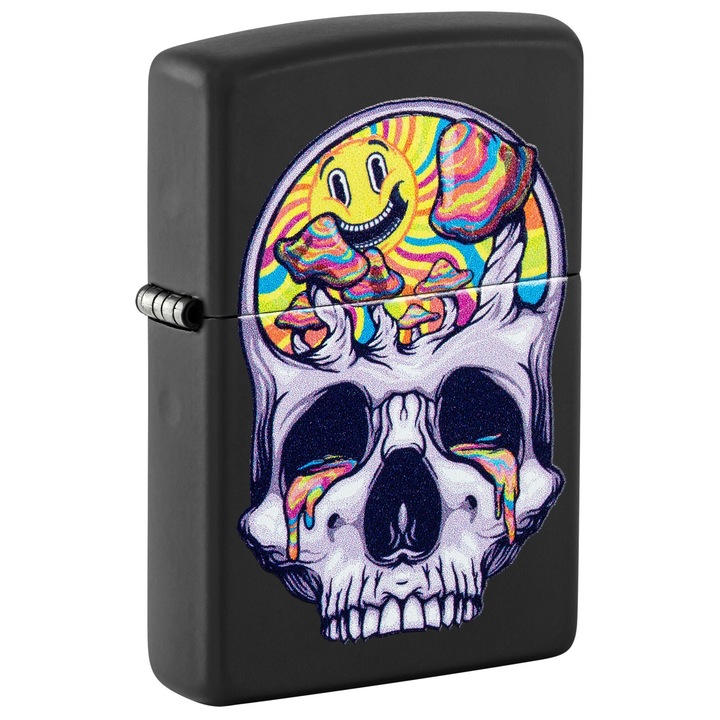 Bricheta Zippo 48737 Skull, Sun and Mushrooms