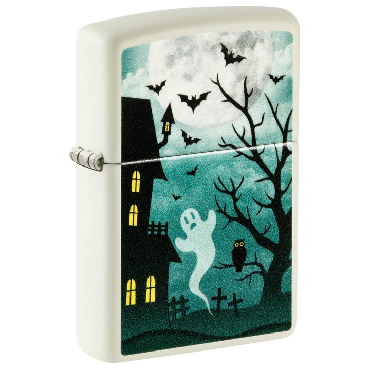Bricheta Zippo 48727 Spooky Haunted House Glow-in-the-Dark