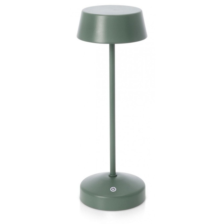 Esprit LED lámpa, zöld, 33 cm magas, Bizotto