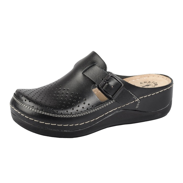 Saboti medicali dama Fratelli Babb Mayari, nero, 36