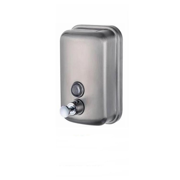 Folyékony szappanadagoló 800ml rozsdamentes acél matt fém szatén