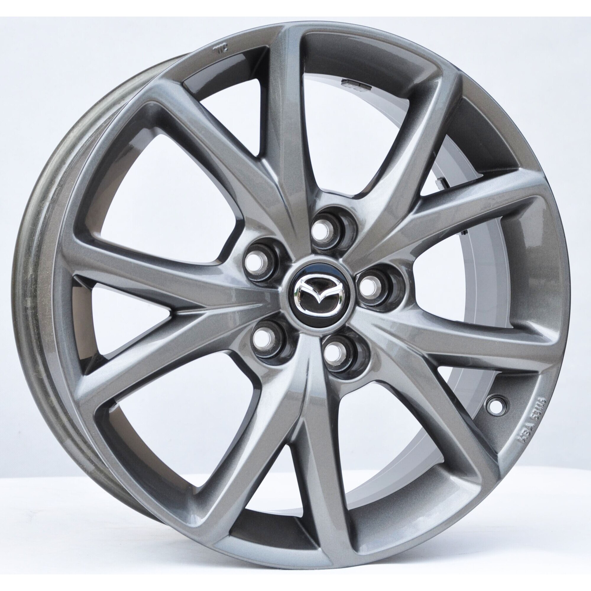 Set 4 jante aliaj Mazda, dfr5v3810, 17x6.5 inch, 5x114.3, ET45, HB