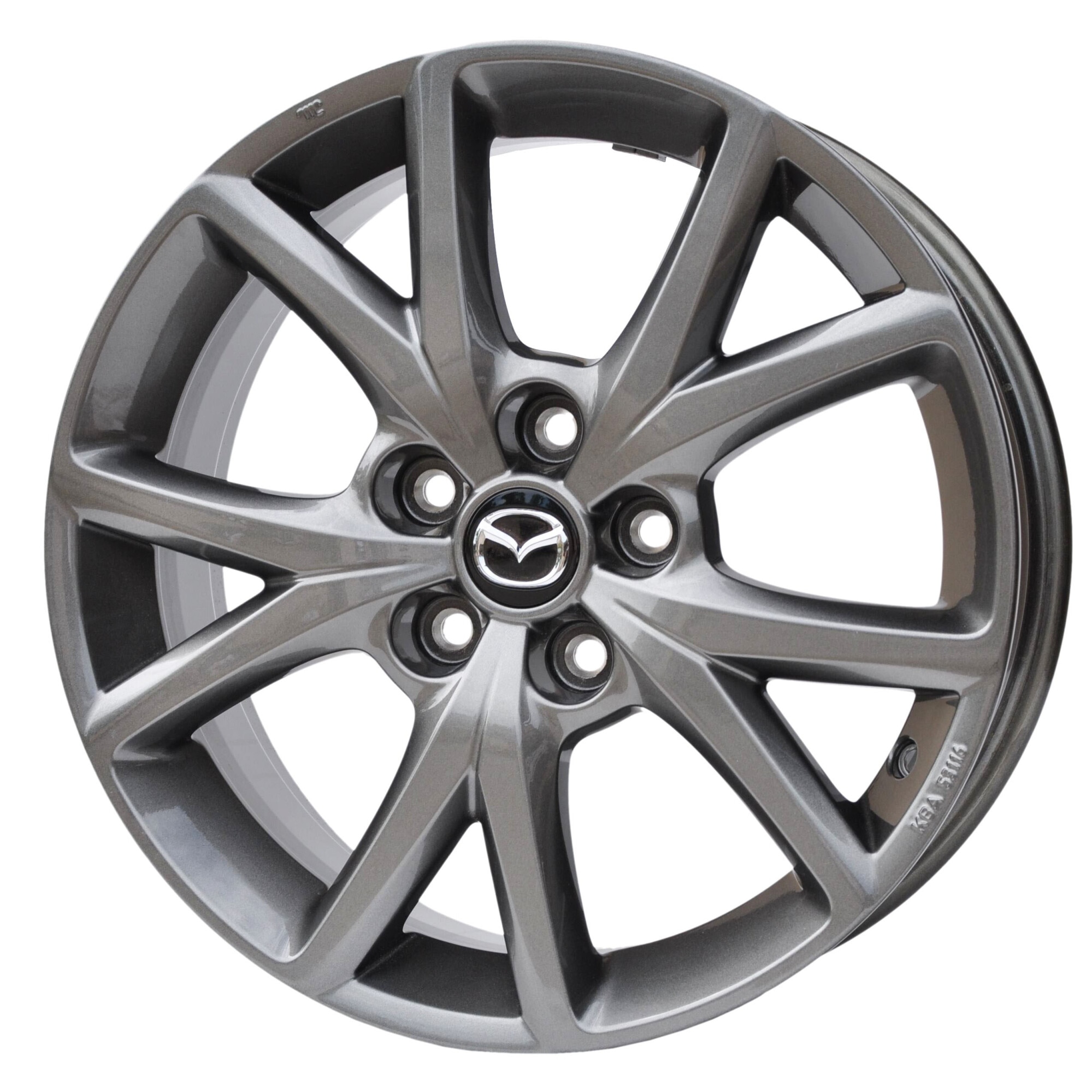 Set 4 jante aliaj Mazda, dh0mv3810/581656d1, 16x6.5 inch, 5x114.3