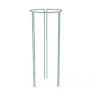 Suport sustinere flori, PROCART, set 3 bucati, inaltime 60 cm, latime 20 cm, otel verde
