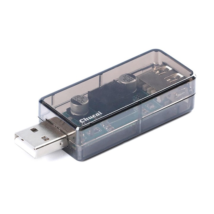 Chucai USB изолиращ модул, 5KV ESD цифрова изолация, OC защита, съвместим USB 1.0/1.1/2.0, многоцветен