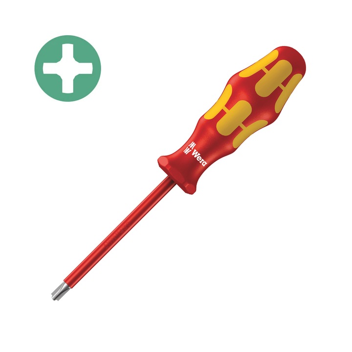 Отвертка 162 i VDE PH/S # 2x100 мм Wera 05006381001