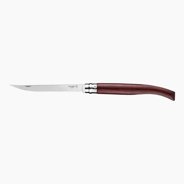 Briceag Opinel, 002557, Nr 15 Padouk Slim, Pentru Filetat Otel Inox