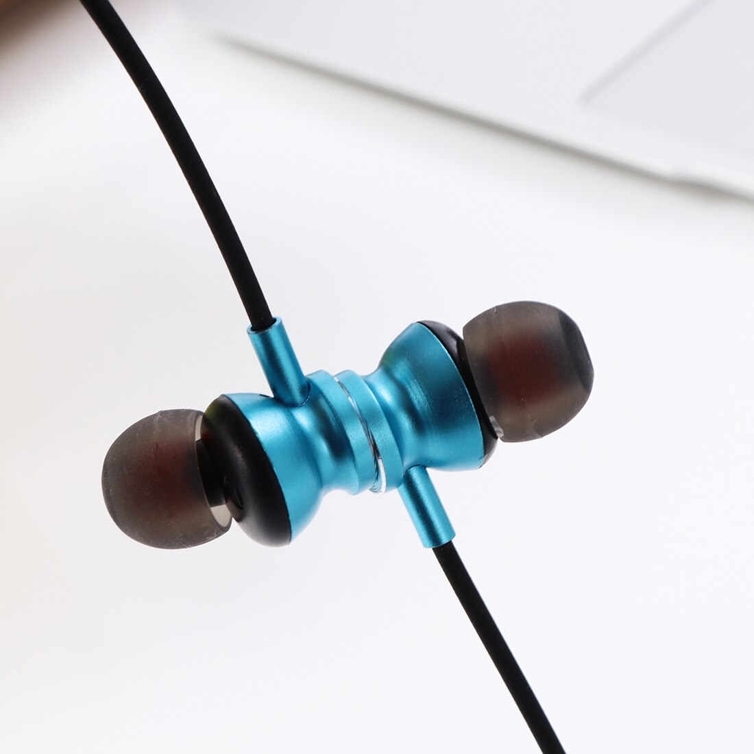Casti In-Ear, Wireless, Bluetooth 4.2, Casti Sport, Suport Card ...