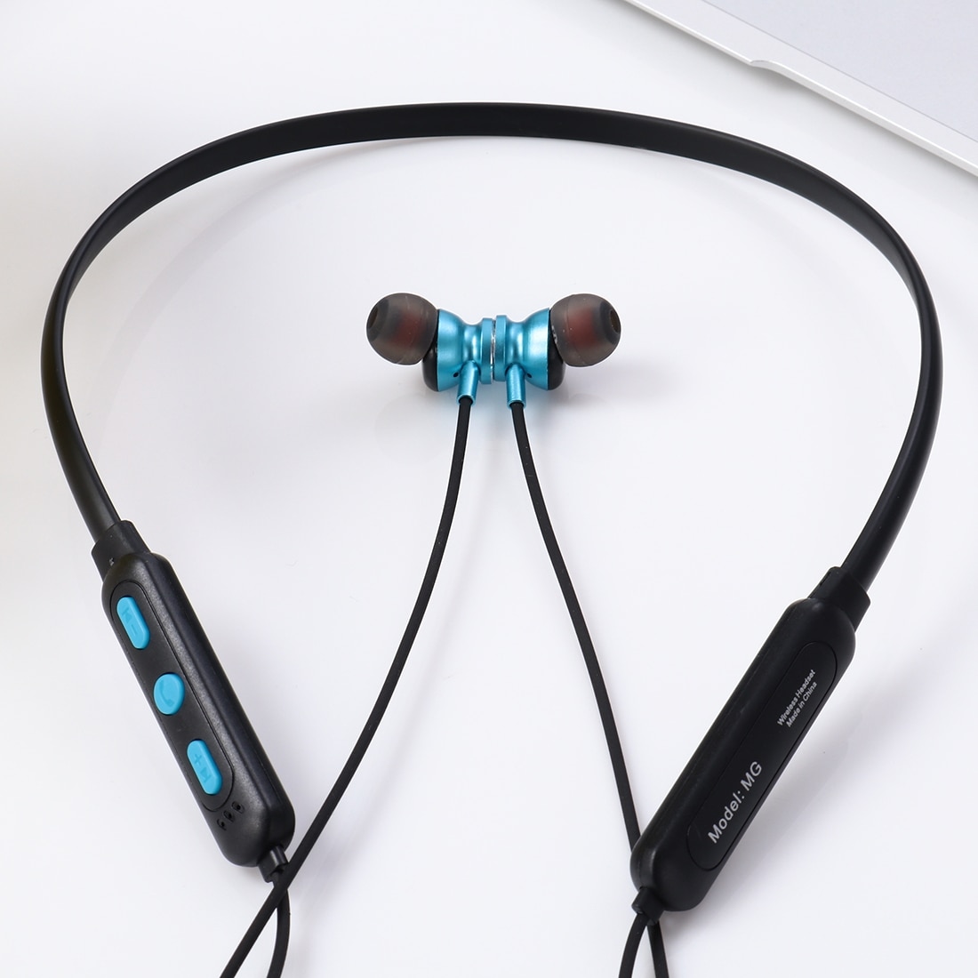 Casti In-Ear, Wireless, Bluetooth 4.2, Casti Sport, Suport Card ...