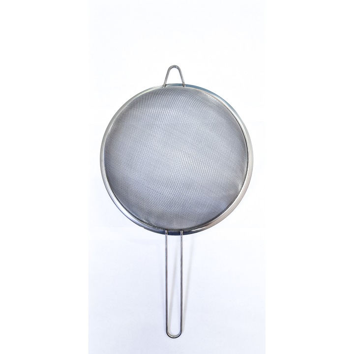 Stecuratoare mare inox diametru, 24cm, lungime totala 43 cm