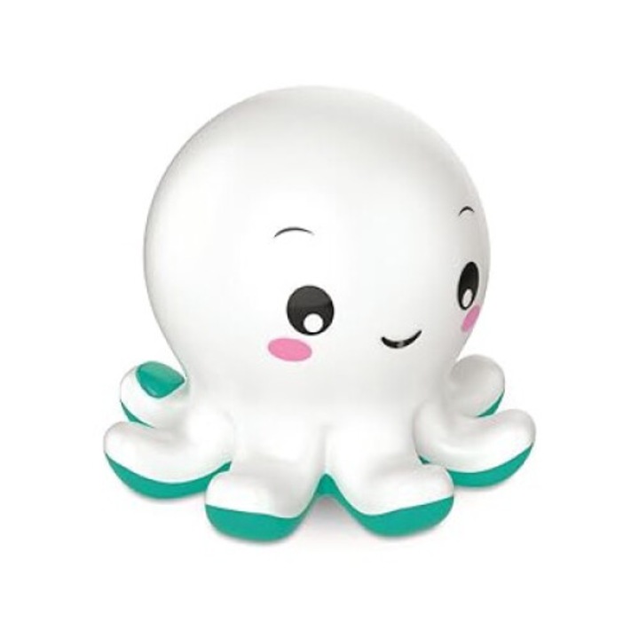 Fürdőjáték gyerekeknek, interaktív polip szín- és fényeffektusokkal