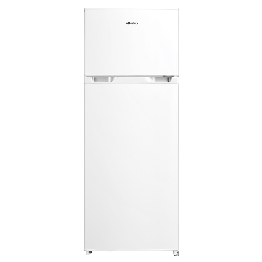 Frigider cu doua usi Albalux AXDF293E, 204L, Clasa E, H143 cm, Alb