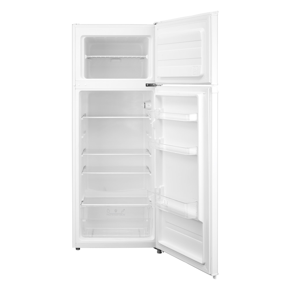 Frigider cu doua usi Albalux AXDF293E, 204L, Clasa E, H143 cm, Alb