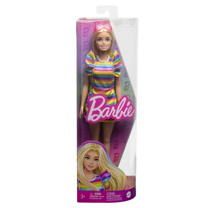 Кукла Barbie Fashionistas - Руса, С брекети