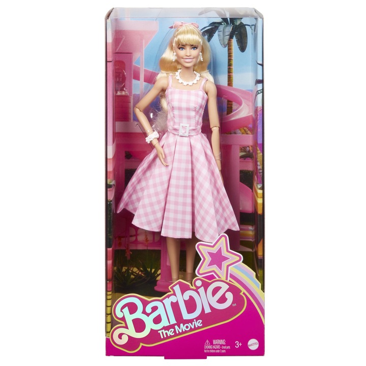 Кукла Barbie The Movie - Барби с розова рокля