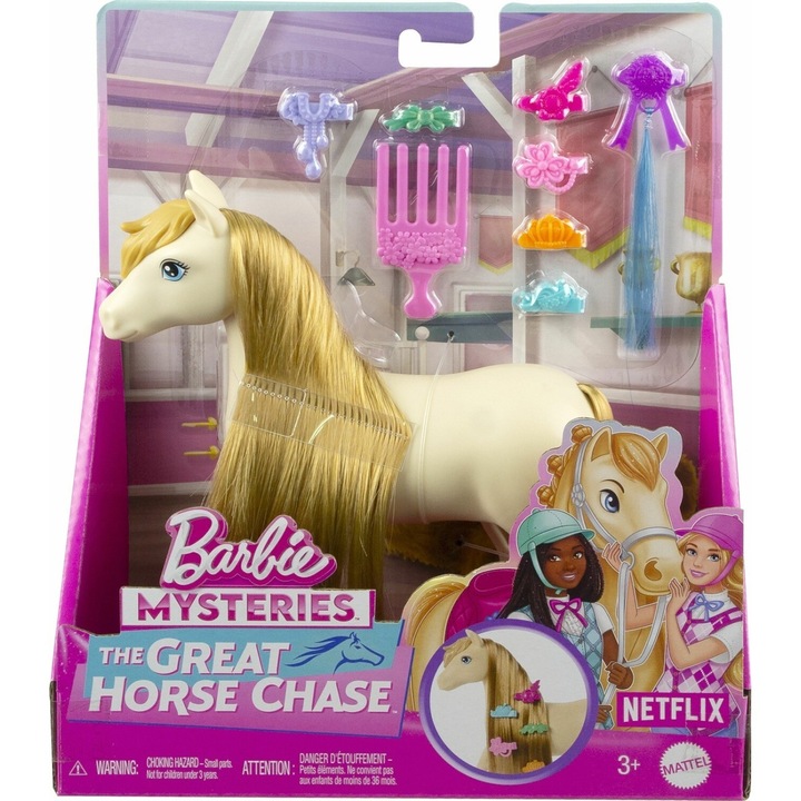 Комплект за игра Barbie Mysteries - Прекрасният кон Торнадо
