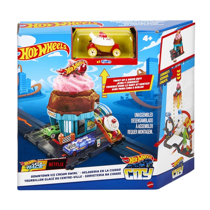 Set de joaca Hot Wheels City - Gelateria