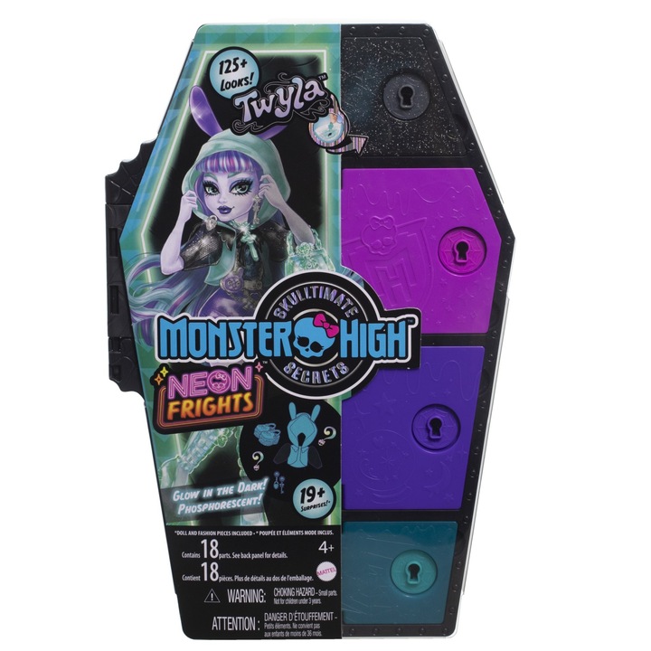 Кукла Monster High - Neon Frights, Twyla
