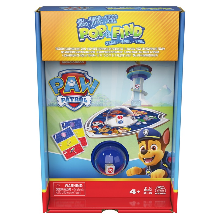 Игра Paw Patrol - Pop and Find