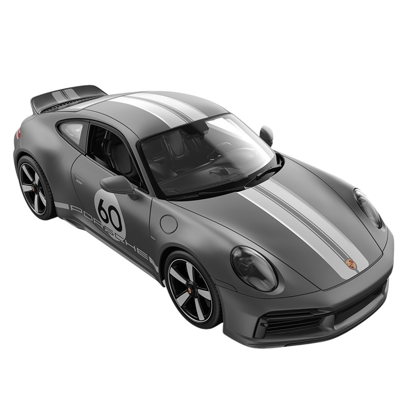 Masinuta Rastar RC - Porsche 911 Sport Classic, gri, 1:16 - eMAG.ro