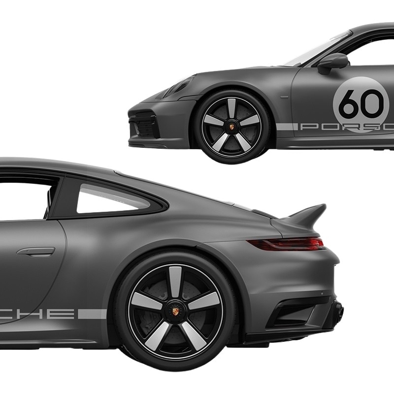 Masinuta Rastar RC - Porsche 911 Sport Classic, gri, 1:16 - eMAG.ro