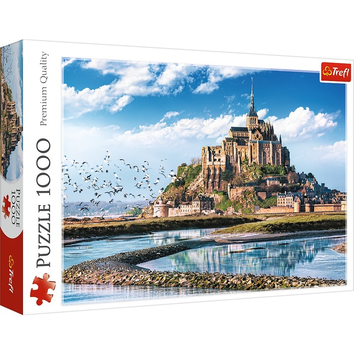 Пъзел Trefl - Mont Saint Michel, 1000 части