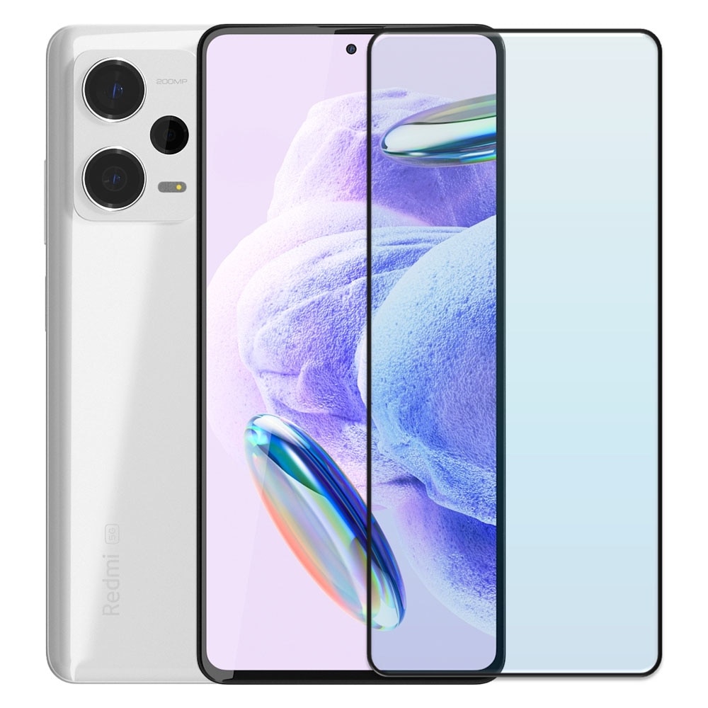 Folie din sticla securizata pentru Xiaomi Redmi Note 12 Pro Plus 5G, HAMSTERBOX Glass Shield, Protectie completa ecran, Full face, Aplicare rapida, Case Friendly, Transparenta