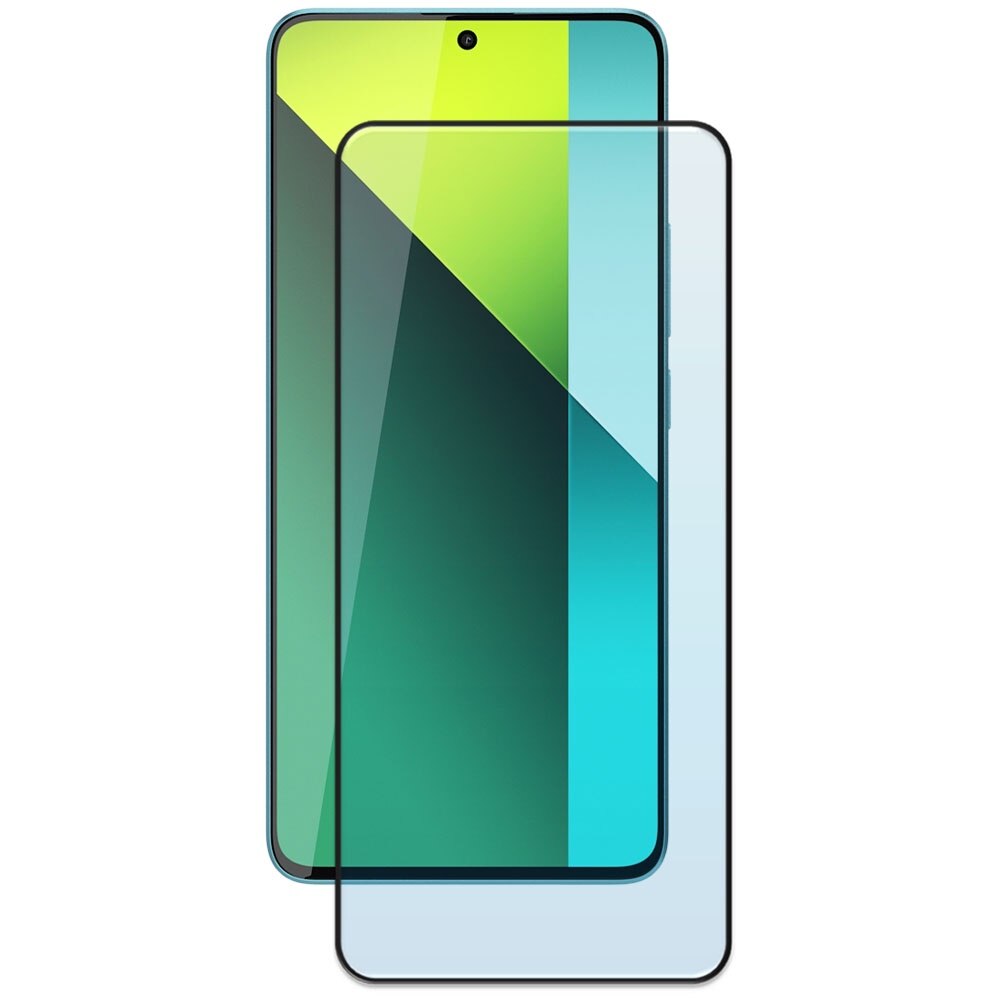 Folie din sticla securizata pentru Xiaomi Redmi Note 13 Pro 5G, HAMSTERBOX Glass Shield, Protectie completa ecran, Full face, Aplicare rapida, Case Friendly, Transparenta
