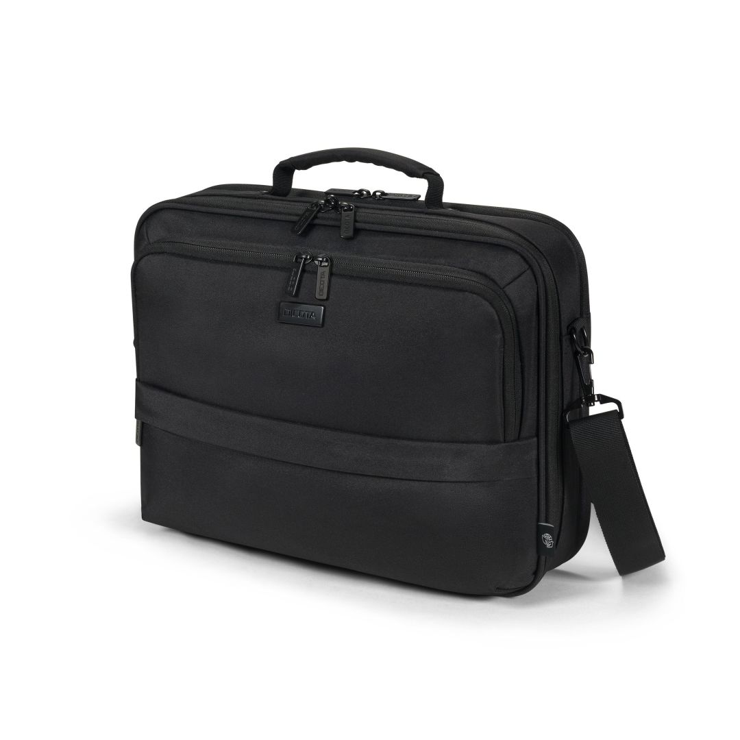 Geanta laptop DICOTA Multi Eco CORE, 17.3 inch, Textil, Negru, 430x45x310mm