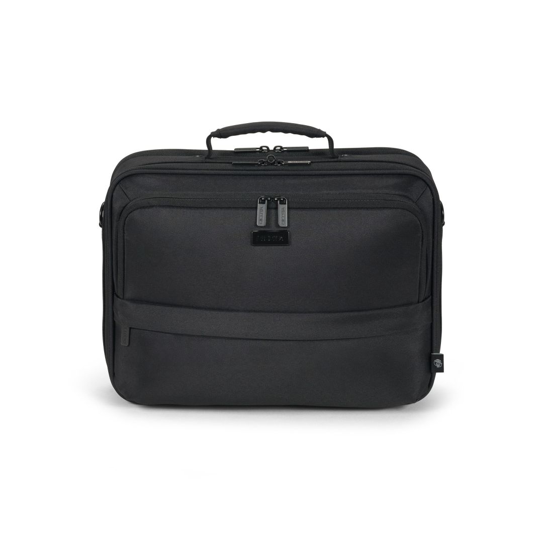 Geanta laptop DICOTA Multi Eco CORE, 17.3 inch, Textil, Negru, 430x45x310mm