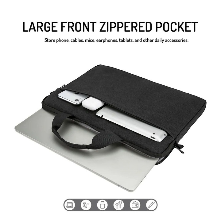 Чанта за лаптоп BlackBird BH1487 15 "6" Черна, 238334, Чанта за лаптоп