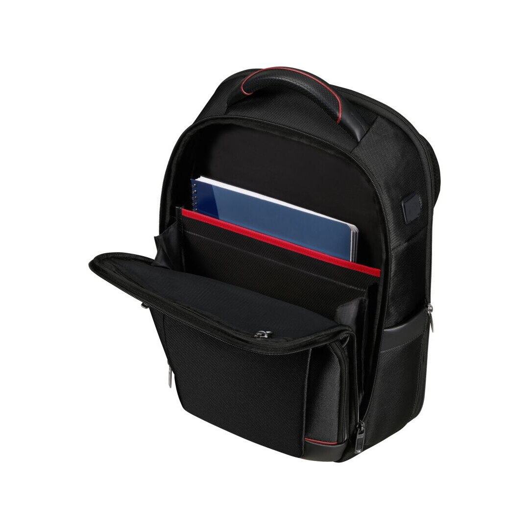 Rucsac laptop Samsonite PRO-DLX 6, textil, 15.6 inch, negru, 42x32x15cm