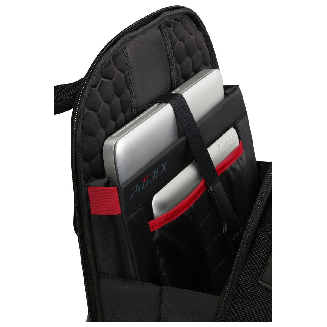 Rucsac laptop Samsonite PRO-DLX 6, textil, 15.6 inch, negru, 42x32x15cm