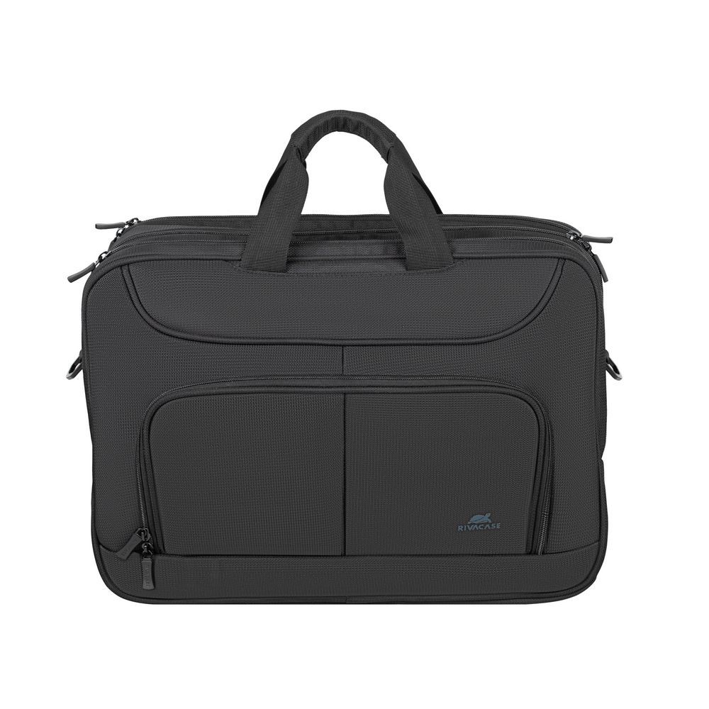 Geanta laptop Rivacase Tegel ECO 8432, textil, 15.6 inch, negru