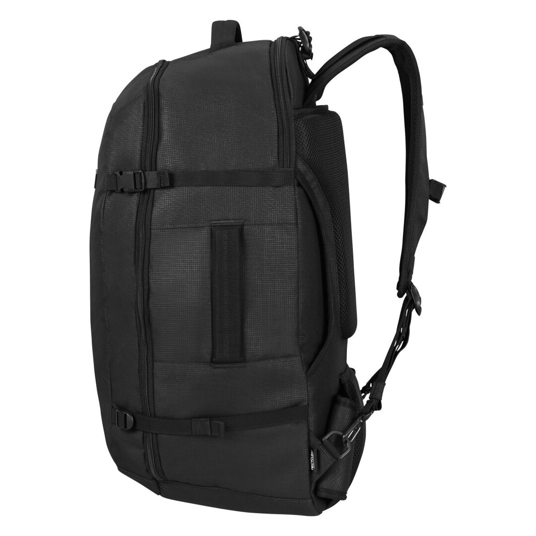 Rucsac de calatorie Samsonite Roader, pentru laptop 17.3 inch, Textil, Negru, 61x36x28cm