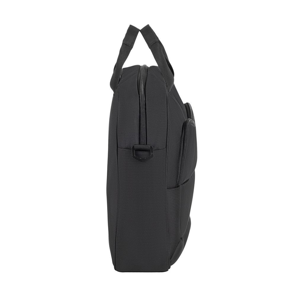 Geanta laptop Rivacase Tegel ECO, textil, 14 inch, negru, 38x29.5x12cm