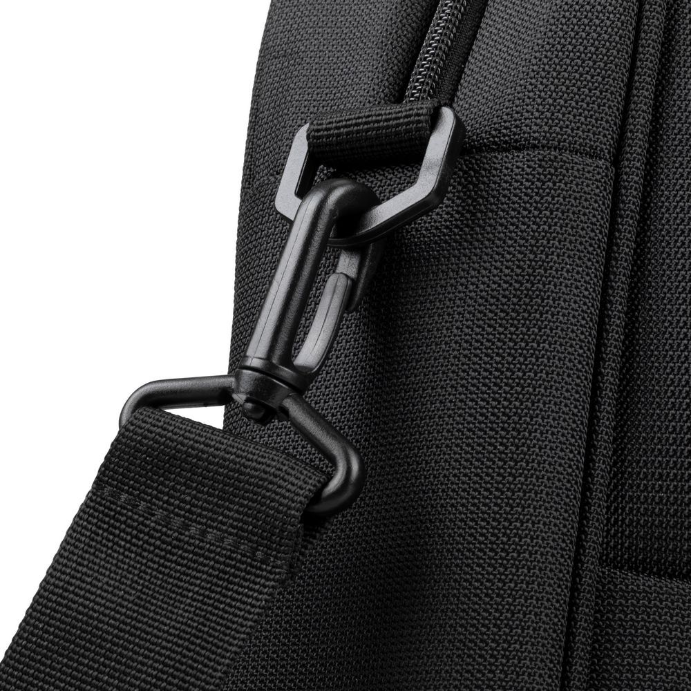 Geanta laptop Rivacase Tegel ECO, textil, 14 inch, negru, 38x29.5x12cm