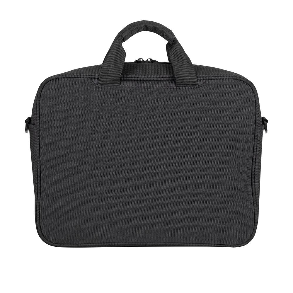 Geanta laptop Rivacase Tegel ECO, textil, 14 inch, negru, 38x29.5x12cm