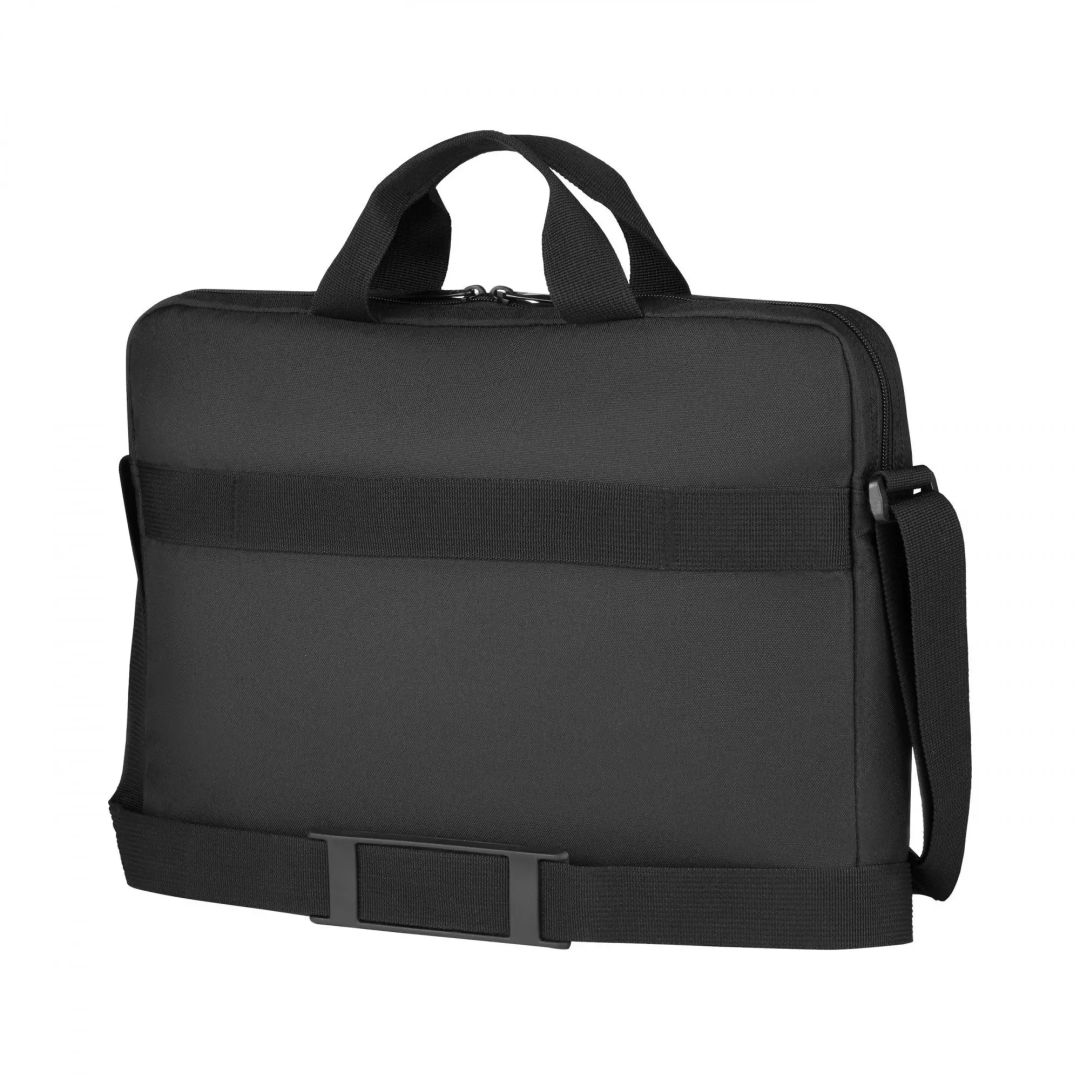 Geanta laptop Wenger BQ, 14"-16", textil, negru/rosu, 43x31x6cm