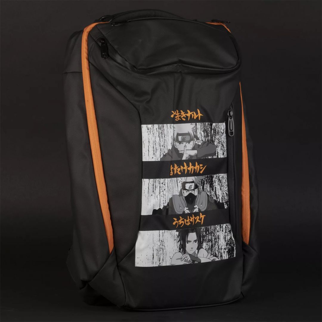 Rucsac laptop gaming Konix Naruto, textil, multicolor, 17 inch, 310x490x190mm