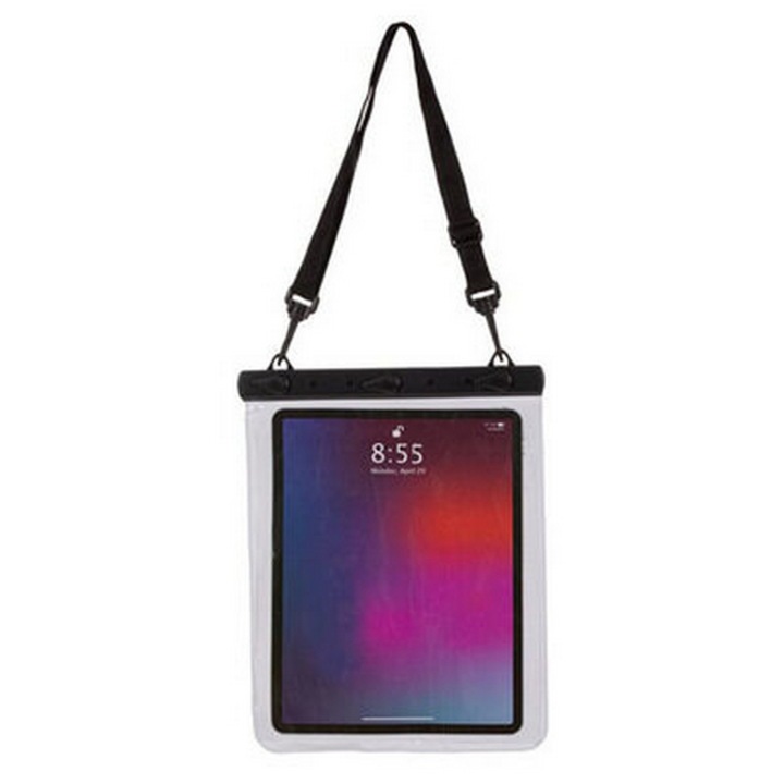 Husa tableta universala, rezistenta la apa si praf, negru, 23.7x30.4cm, pentru 10.2 inch