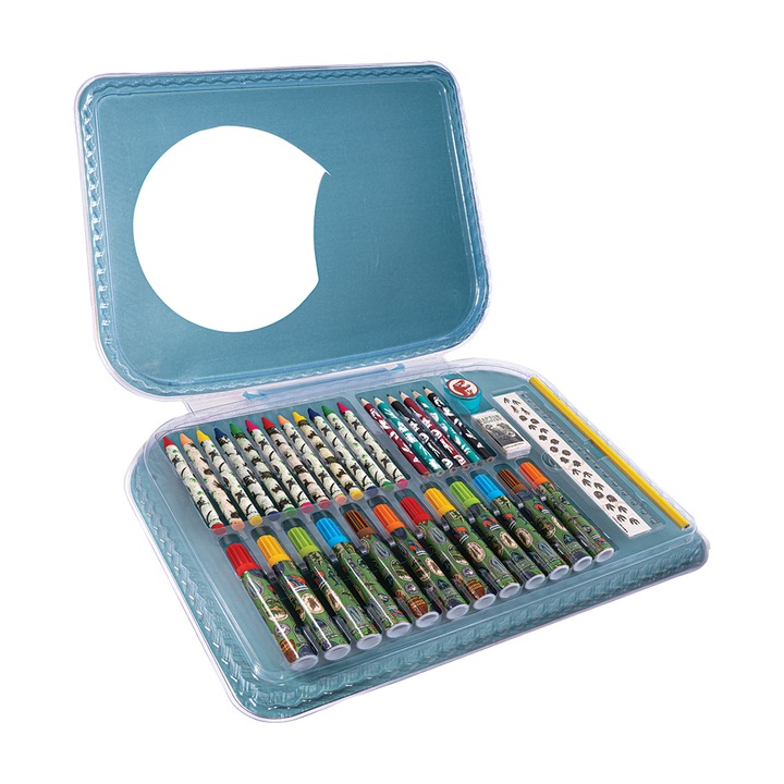 Куфар с инструменти за оцветяване AS Company, Jurassic World, Възраст 3+