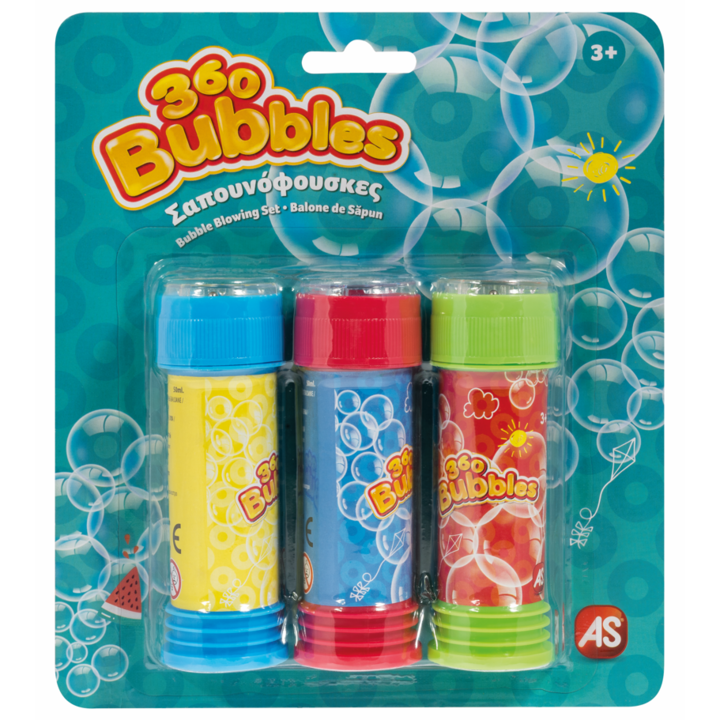 Set pentru baloane de sapun AS - 360 Bubbles